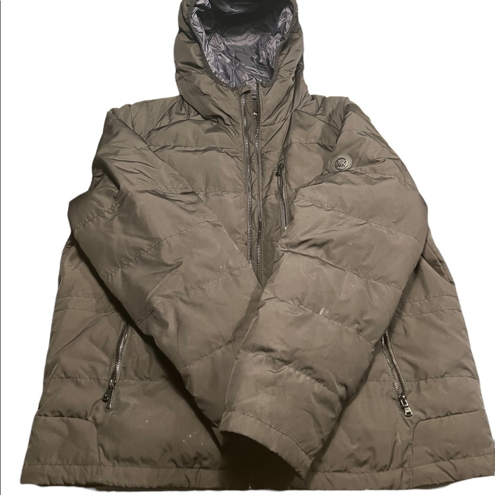 Michael Kors - hooded windbreaker coat - size XL - Picture 3 of 7